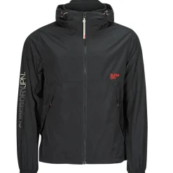 Superdry - HOODED WINDBREAKER JKT Noir Sale