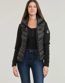 Superdry - HOODEED STORM FLEECE JACKET Noir Sale
