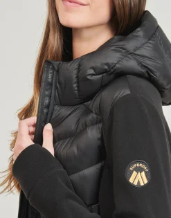 Superdry - HOODEED STORM FLEECE JACKET Noir Sale