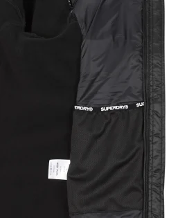 Superdry - HOODEED STORM FLEECE JACKET Noir Sale