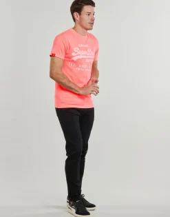 Superdry - LOGO NEON< T-shirts & Polos