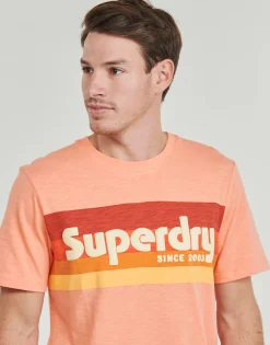 Superdry T-shirts & Polos^- LOGO TERRAIN
