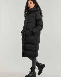 Superdry - LONGLINE HOODED PUFFER COAT< Manteaux