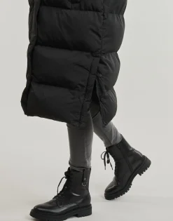 Superdry - LONGLINE HOODED PUFFER COAT< Manteaux