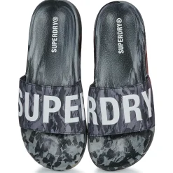 Superdry - SANDALES PISCINE CAMO< Mules / Sabots