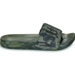 Superdry Mules / Sabots^- SANDALES PISCINE CAMO