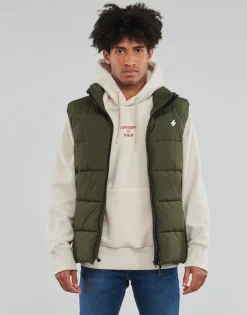 Superdry Manteaux^- SPORTS PUFFER GILET