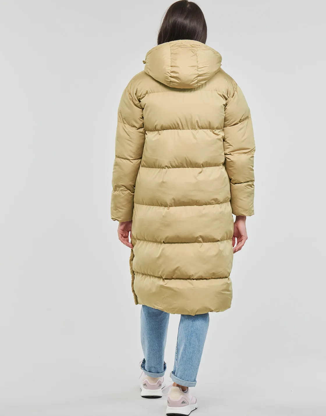 Superdry - STUDIOS LONGLINE DUVET COAT ShakerBeige Outlet