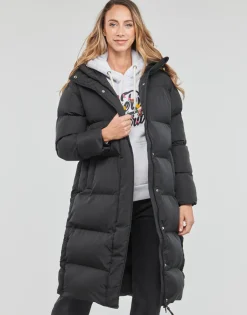 Superdry - STUDIOS LONGLINE DUVET COAT Black Discount