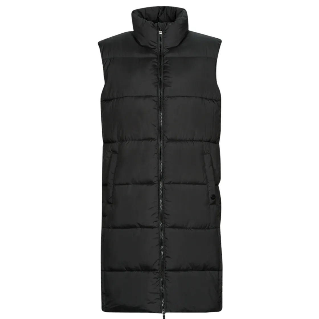 Superdry - STUDIOS LONGLINE QUILTED GILET Black Best