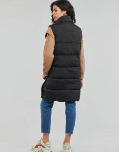 Superdry - STUDIOS LONGLINE QUILTED GILET Black Best