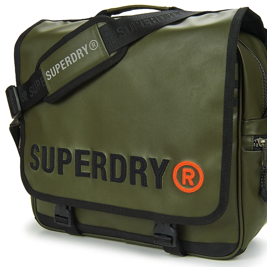 Superdry - TARP RECORD Kaki Clearance