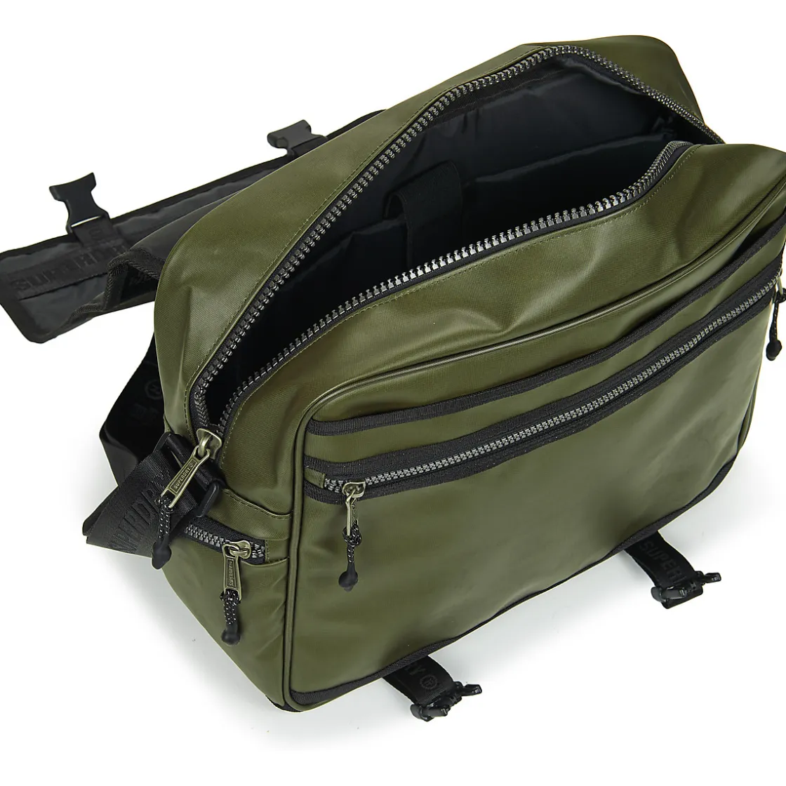 Superdry - TARP RECORD Kaki Clearance
