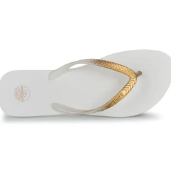 Superdry - TONG METALLISEES CORE Blanc