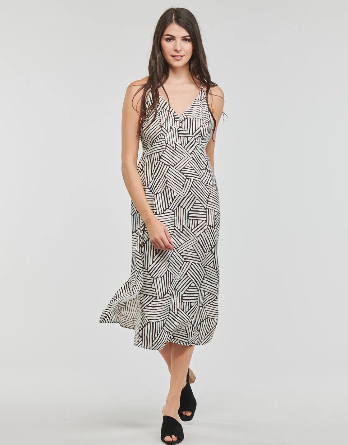 Superdry - VINTAGE MIDI HALTER SLIP DRESS Best