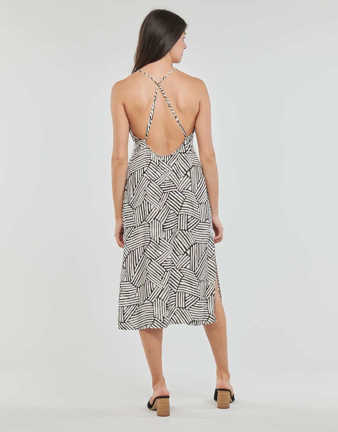 Superdry - VINTAGE MIDI HALTER SLIP DRESS Best