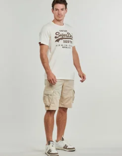 Superdry - WORKWEAR RELAXED Blanc Hot