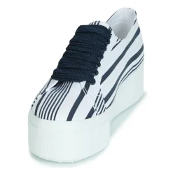 Superga Baskets Mode^- 2790 COT MULTI STRIPE W