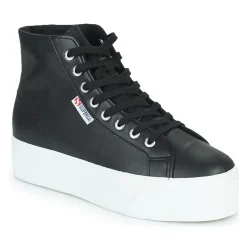Superga - 2730 HI TOP NAPPA Noir Best