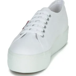 Superga Baskets Mode^- 2790-COTWPRINTEDLOGOGLITTER
