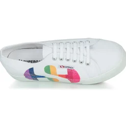 Superga Baskets Mode^- 2790-COTWPRINTEDLOGOGLITTER