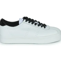 Superga - WHITE BLACK< Baskets Mode