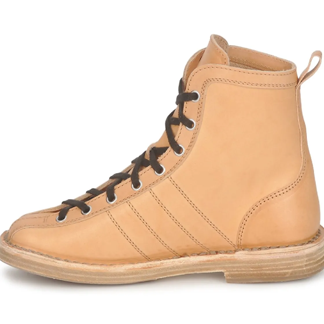 Swedish hasbeens - VINTAGE BOWLING BOOT Beige New