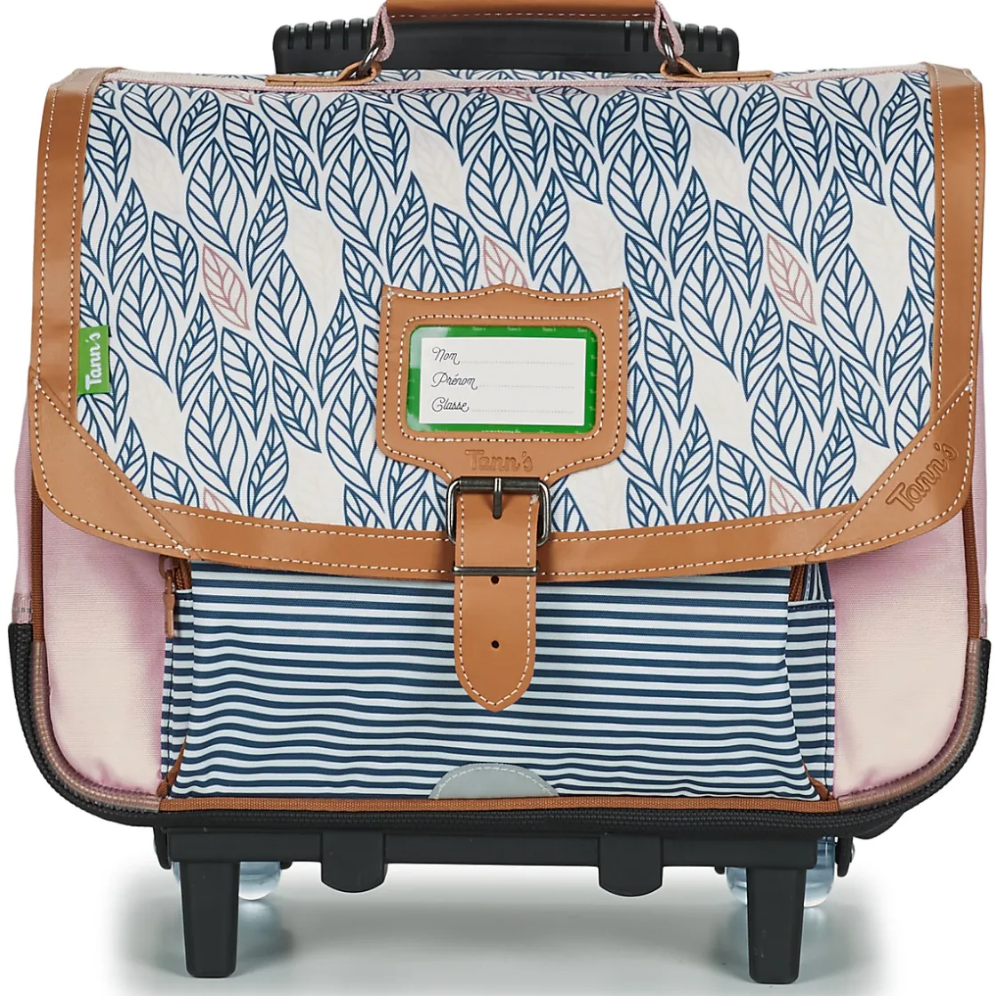 Tann's Cartables^- CREATION FLORE TROLLEY CARTABLE 38 CM