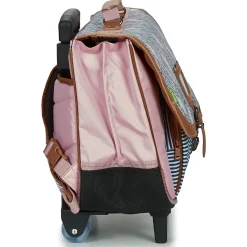 Tann's Cartables^- CREATION FLORE TROLLEY CARTABLE 38 CM