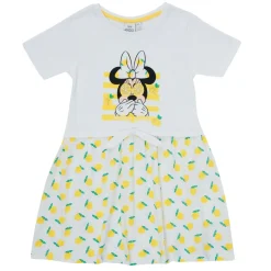 TEAM HEROES  - MINNIE DRESS Blanc Discount