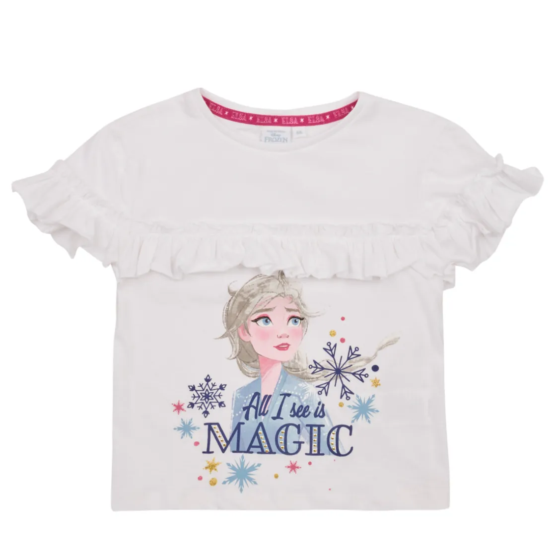 TEAM HEROES - T-SHIRT LA REINE DES NEIGES< T-shirts & Polos