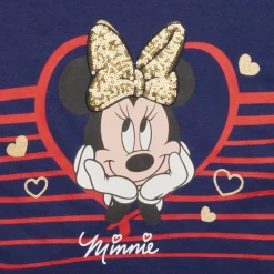 TEAM HEROES  - T-SHIRT MINNIE Marine Best