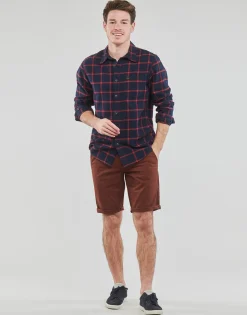Teddy Smith - SHORT CHINO Marron Best