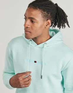 Teddy Smith - S-JIM HOODY Bleu Outlet