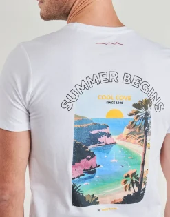Teddy Smith T-shirts & Polos^- T-AZUR MC