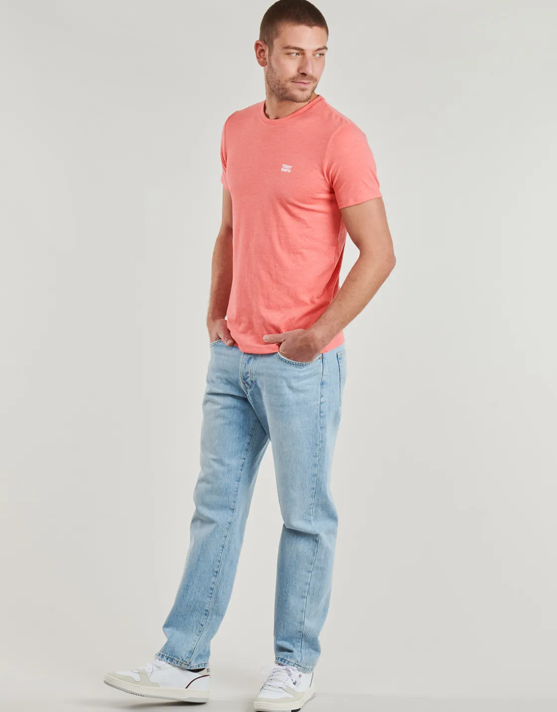 Teddy Smith T-shirts & Polos^- THE TEE 1 MC