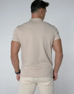 THEAD. - AXEL POLO SHIRT Beige Best