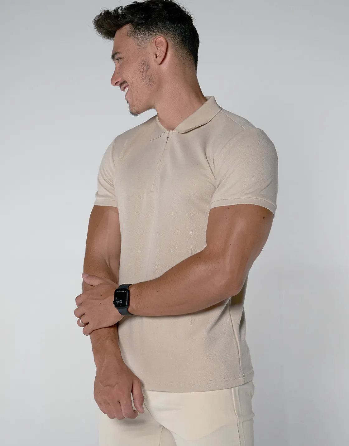 THEAD. - AXEL POLO SHIRT Beige Best