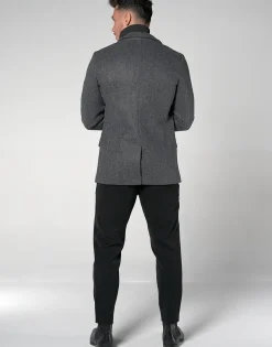 THEAD. - CHARLES COAT Gris Sale