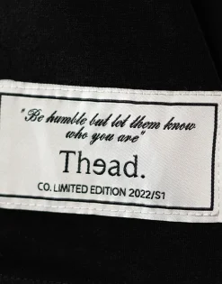 THEAD. - DUBAI T-SHIRT Noir Discount