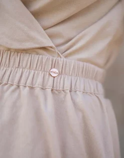 THEAD. - KAREN SKIRT Beige Outlet