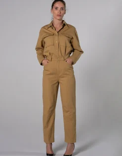 THEAD. - KELLY PANT Camel Outlet
