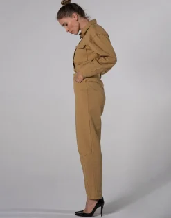 THEAD. - KELLY PANT Camel Outlet