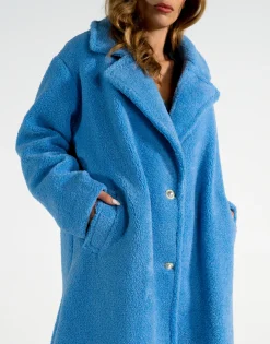 THEAD. - LEXIE COAT Bleu Best