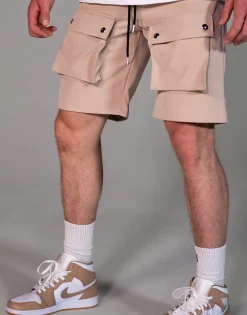 THEAD. - STEF SHORT Beige Best