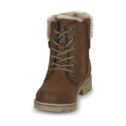 Tom Tailor Bottines / Boots^- 4270801-WHISKY