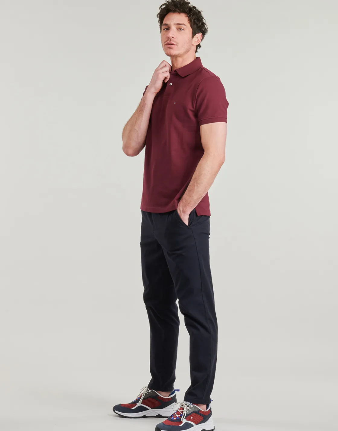 Tommy Hilfiger - 1985 REGULAR POLO Rouge Online