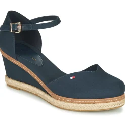 Tommy Hilfiger - BASIC CLOSED TOE MID WEDGE Bleu Sale