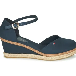Tommy Hilfiger - BASIC CLOSED TOE MID WEDGE Bleu Sale
