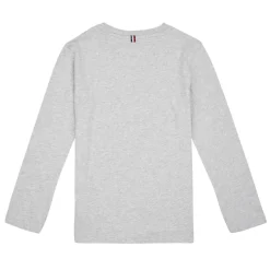 Tommy Hilfiger - BOYS BASIC CN KNIT L/S Gris Sale